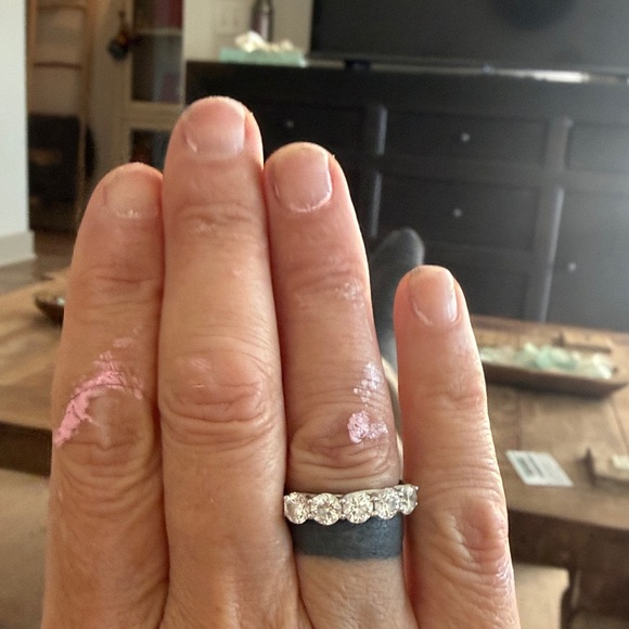 Kay Jewelers Silver Diamond Ring